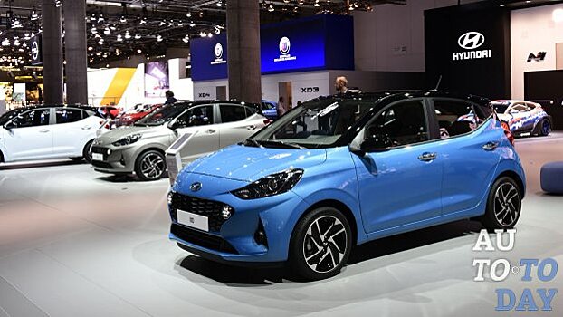 В Украине стартуют продажи абсолютно нового Hyundai i10