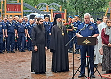 В храме Благовещенья Пресвятой Богородицы состоялось открытие мемориальной доски Герою Российской Федерации протоиерею Михаилу Васильеву