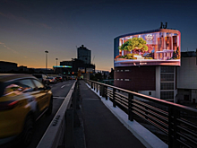 ГК ФСК провёл имиджевую 3D-кампанию на медиафасаде VinEx Media