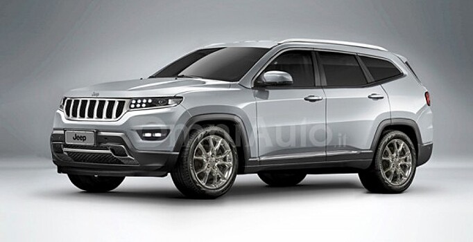 Появился рендер внедорожника Jeep Grand Wagoneer