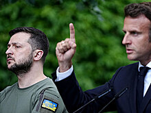 Французы раскритиковали внешний вид Зеленского на встрече с Макроном