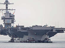 Глава Пентагона продлил присутствие авианосца "Джеральд Форд" в Средиземном море