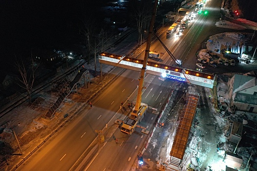 Два надземных перехода установят на трассе М-7 в Нижегородской области