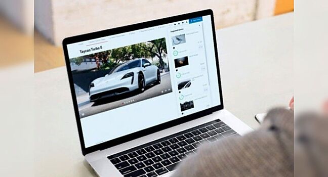 Компания Porsche внедрила на своём сайте интеллектуальный конфигуратор опций