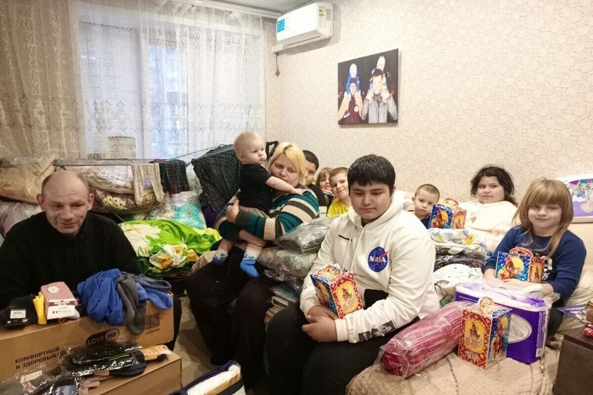 Пожар вспыхнул в доме многодетной семьи в регионе РФ