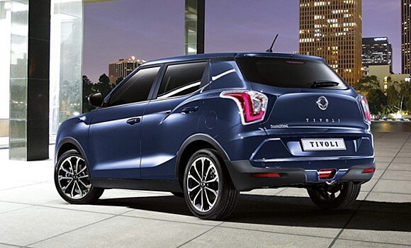 Рассекречены обновления в интерьере SsangYong Tivoli