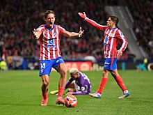 Дубль Альвареса помог «Атлетико» одержать волевую победу над «Вальядолидом» в Ла Лиге