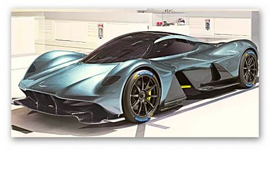 Aston Martin Valkyrie снабдят двигателем V6