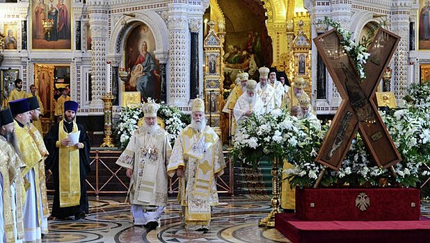 Патриарх Кирилл совершит службу в Кремле
