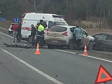 На Арзамасской трассе образовалась 5-километровая пробка из-за массового ДТП