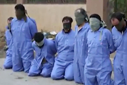 Заключенных казнили посреди улицы в Ливии