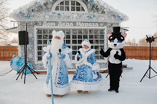 Новогодний фестиваль открылся в музее-заповеднике «Болдино»