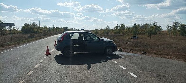 В Оренбуржье столкнулись две «Лады», есть пострадавший