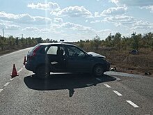 В Оренбуржье столкнулись две «Лады», есть пострадавший