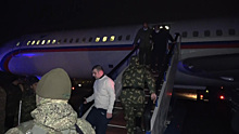 Самолет с армянскими военнопленными из Азербайджана попал на видео