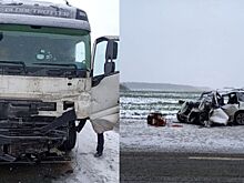 Мужчина и подросток погибли в аварии на «трассе смерти» под Омском