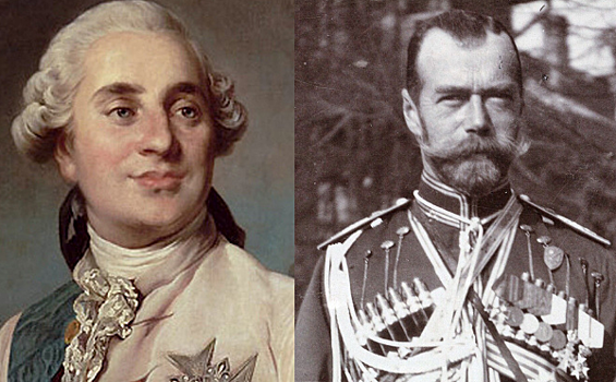 Роковые совпадения в судьбах Людовика XVI и Николая II
