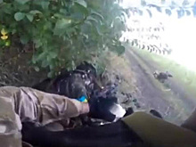 Сгоревших в БМП под Иловайском украинских разведчиков показали на видео