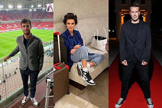 Какие кроссовки выбирают российские звёзды?