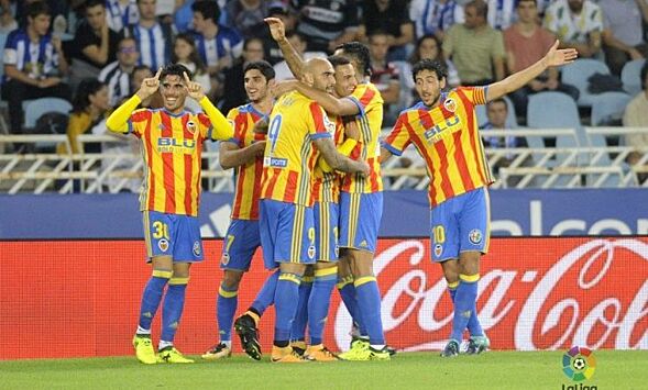 "Валенсия" переиграла "Реал Сосьедад" в чемпионате Испании