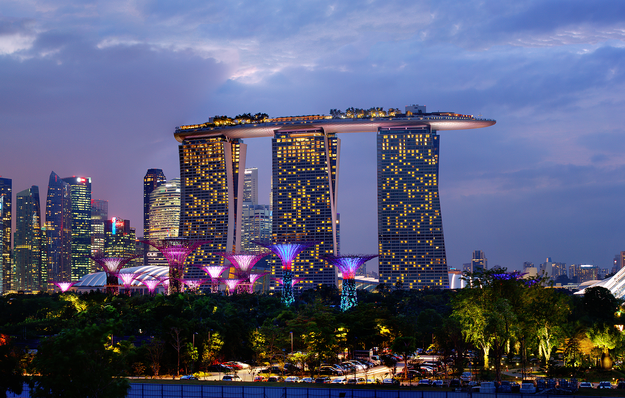 Отель Marina Bay Sands, Сингапур, Азия