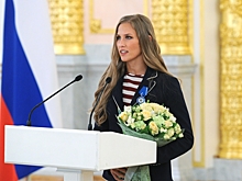 Трехкратная олимпийская чемпионка Алла Шишкина не сдержала слез во время Парада Победы