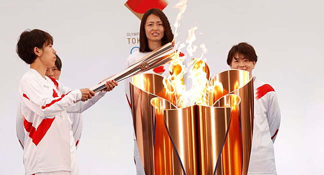 Эстафета олимпийского огня Токио-2020 завершится 23 июля на церемонии открытия Игр
