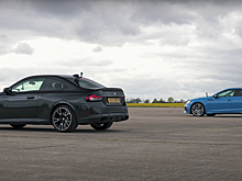 BMW M240i и Audi RS 5 сравнили в гонке по прямой