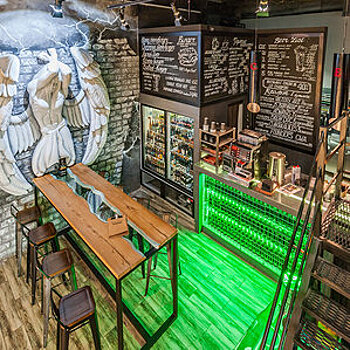 В районе "Менделеевской" открылся второй пивной бар Cernovar в готическом стиле