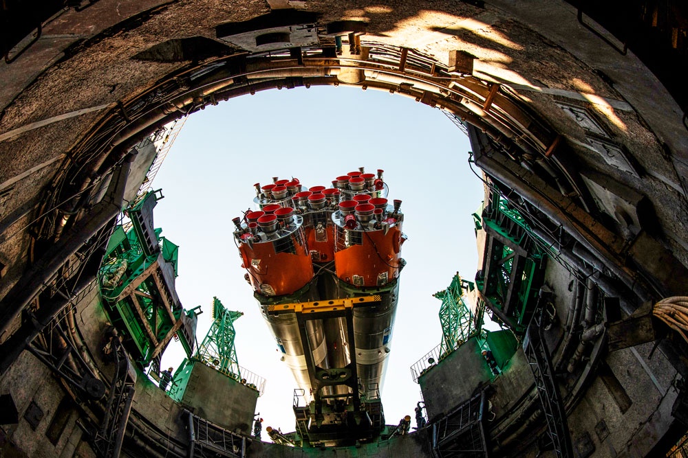 «Роскосмос»: На Байконуре готовят пилотируемый корабль для доставки нового экипажа на МКС