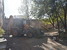 Дворы Кировского района активно ремонтируют