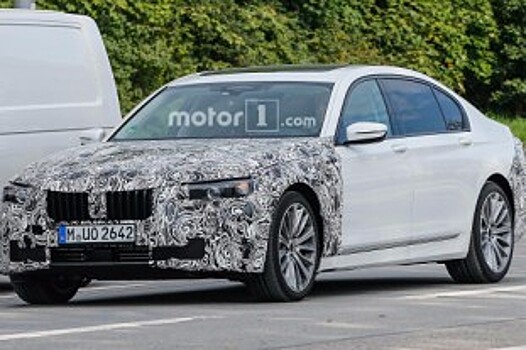 Опубликованы камуфляжные фото BMW 7-Series после рестайлинга