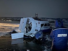 На Байкале аэролодка столкнулась с внедорожником