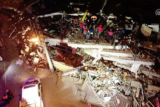Число пострадавших в результате землетрясения в Турции возросло до 46