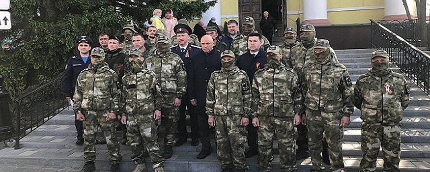 Из Липецкой области в зону СВО отправились 35 казаков-добровольцев