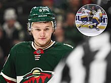 «Миннесота» — «Нэшвилл» — 2:3 — видео, голы, обзор матча НХЛ, Капризова ударили локтем в лицо, Богосян вступил в драку