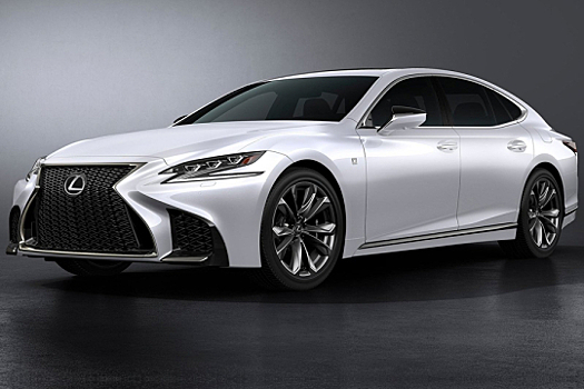 Lexus показал на фото "горячий" седан LS 500 F Sport