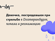 Девочка, пострадавшая при стрельбе в Екатеринбурге, попала в реанимацию