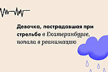 Девочка, пострадавшая при стрельбе в Екатеринбурге, попала в реанимацию