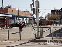 На 33 светофорах в Казани появится система звукового оповещения