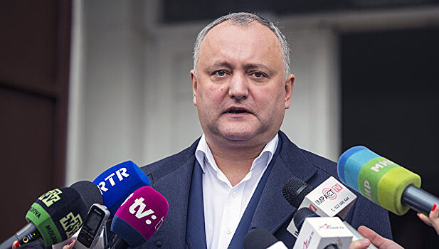 Додон прокомментировал реакцию Запада на аннулирование выборов в Кишиневе