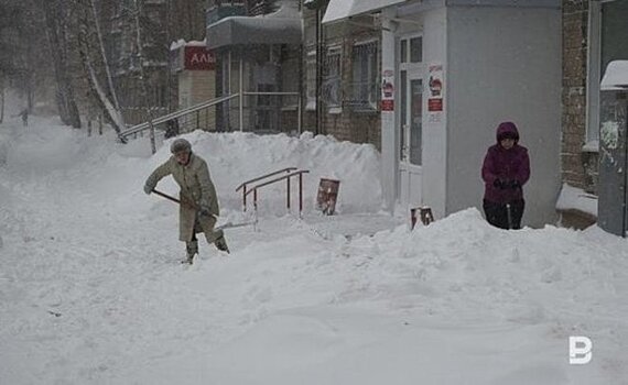 За выходные из Казани вывезли более 30 тысяч тонн снега