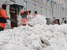 На уборке снега в центре Москвы заметили кубинцев