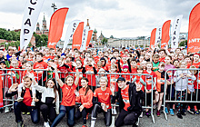 В Москве прошел благотворительный забег МТС Бегущие сердца