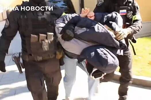 Росгвардия показала видео задержания финансировавшего ВСУ россиянина