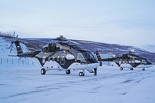 В распоряжение авиации Магаданской области прибыли два вертолета Ми-38