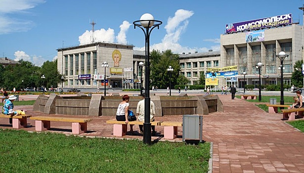 Новым символом Комсомольска-на-Амуре стал трёхмерный факел