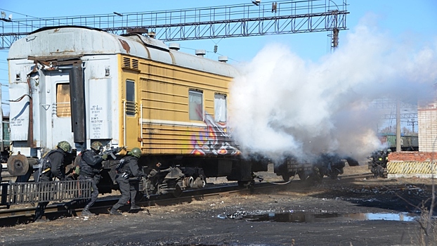 Условных террористов на ж/д станции в Соколе ликвидировали силовики