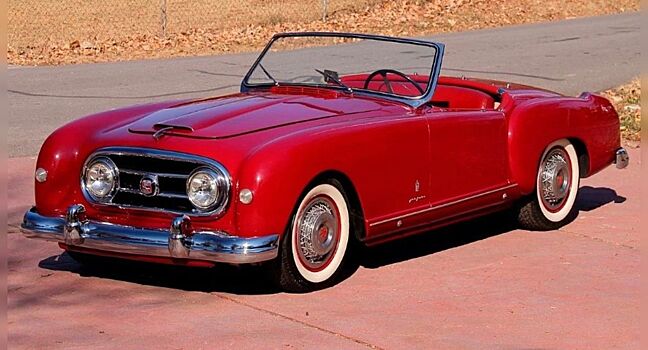 На аукцион выставят редкий родстер Nash-Healey 1953 года выпуска