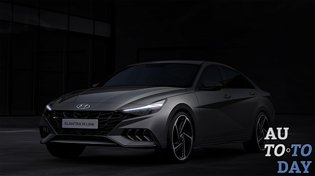 Hyundai Motor представила первые фотографии полностью новой Elantra в версии N Line